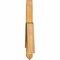 Ekena Millwork Bellingham Rough Sawn Timber Gable Bracket, Western Red Cedar, 48"W x 16"H x 2"D x 6"F, 8/12 Pitch GBW048X16X0206BEL00RWR - alternate 3